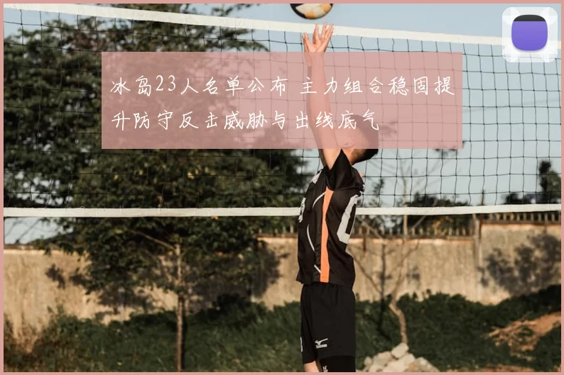 冰岛23人名单公布 主力组合稳固提升防守反击威胁与出线底气